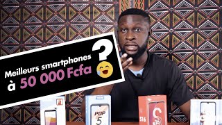 Meilleurs smartphones à 50000 Fcfa [upl. by Baudin]