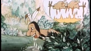 Molly Moo Cow and the Indians 1935 RAINBOW PARADE COLOR CARTOON [upl. by Lody404]