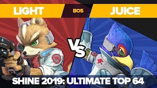 Light vs Juice  Winners Round 1 Ultimate Singles  Shine 2019  Fox vs Falco [upl. by Grory]