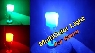 MultiColor LED Light For Room  Using Plastic Bottle [upl. by Towny115]