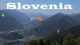 Paragliding in Slovenia 4K Tolmin Lijak [upl. by Cypro]