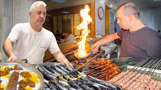 OLDEST Restaurant in Turkey Gaziantep  Turkish Street Food Factory 🔪🔪 [upl. by Enyehc153]