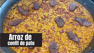 Especial Navidad ARROZ CON CONFIT DE PATO [upl. by Ecinue]