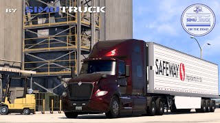 ATS 150 I TRANSPORTES POR AMERICA I Sidney MT  Glendive MT I INTERNATIONAL LT 421 kw [upl. by Starlene]