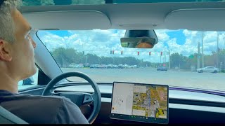 Tesla FSD 125 Test Drive — Like A Perfect Robotaxi [upl. by Aihsoek]