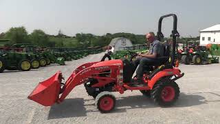 2017 Kubota BX2380 Tractor w Loader Sharp Low Hours For Sale by Mast Tractor Sales [upl. by Chiquia592]