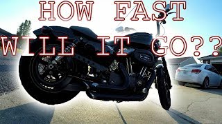 HOW FAST is A Harley Nightster 1200 [upl. by Atihana]