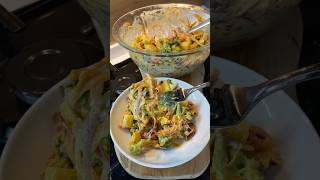 Hardallı patates salatası😍🤤food globalcuisine cooking recipe globalgastronomy global yemek [upl. by Hortense]