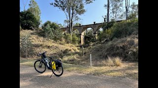 Boyne Burnett Rail Trail Gayndah to Mundubbera [upl. by Menard]