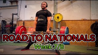 ROAD TO ITALIAN NATIONALS  Week 78 last video before comp [upl. by Alekim719]