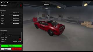 How to put in and equip liveries in ERLC Roblox [upl. by Elgna122]