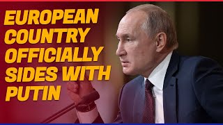 European Country Officially Sides with Putin Approval Granted for Joining That Organization [upl. by Ttnerb161]