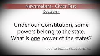 Newsmakers High School Civics Test [upl. by Eat]