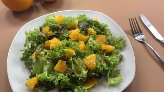 Ruck zuck und fertig Leckerer Salat mit Orangen 159 [upl. by Licha]