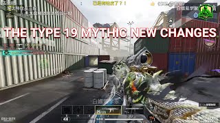 THE TYPE 19 MYTHIC NEW CHANGES  Call of Duty Mobile  Green Forces Gaming [upl. by Aihsela811]