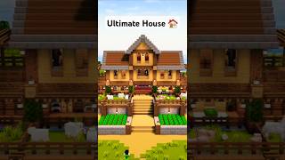 Minecraft ULTIMATE Survival House 🏠 Build minecraft [upl. by Enad]