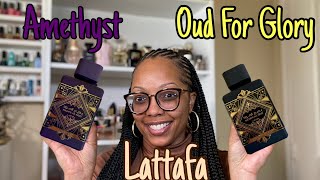 Lattafa Oud For Glory amp Amethyst  Perfume Collection [upl. by Llennej]