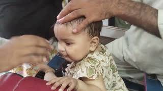 unique head shape baby girlsviralvideo foryou NewAliBeautySaloon [upl. by Meridith]