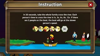 River IQ chapter 4 In 30 seconds take the whole family cross the river [upl. by Bonnes]