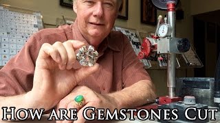 How are gemstones cut  Quartz Faceting [upl. by Tanitansy]