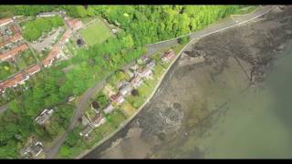 Limekilns amp Charlestown  Fife  Scotland  DJI Phantom 3 Pro 4K [upl. by Stoddard]