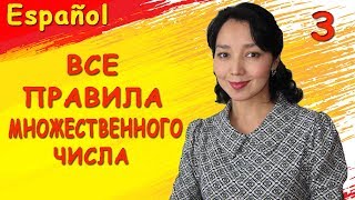 3 Учу испанский Множественное число [upl. by Ladnyc]