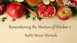 Remembering the Martyrs of October 7 [upl. by Thorner500]