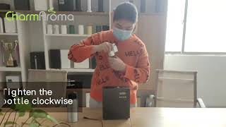 How to Operate CH120S CHARM AROMA Home Scent Machine  2023 [upl. by Enyrhtak]