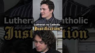 Lutheran vs Catholic Justification shorts [upl. by Nolrev]