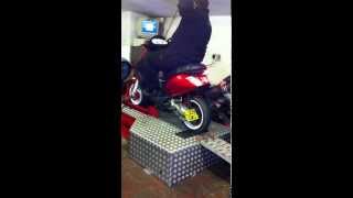 Zip 172cc Malossi 2 stroke Ashmans dyno Run [upl. by Amaerd]