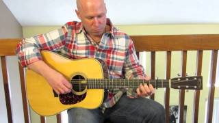 Red Wing  Carter style flatpicking guitar performed by Jason Herr [upl. by Bickart271]