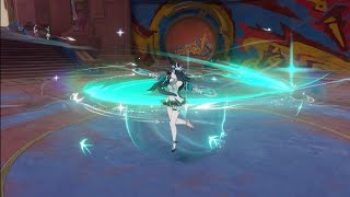 Lanya Gameplay  New liyue character Genshin Impact [upl. by Ingaborg161]