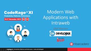 Coderage XI  Modern Web Applications with Intraweb and Bootstrap [upl. by Assirahc426]