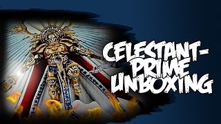 Celestant Prime Age of Sigmar Unboxing [upl. by Idette]