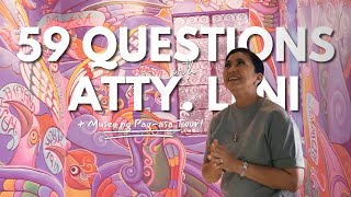 59 Questions with Atty Leni Robredo [upl. by Anauqal460]