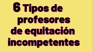 ¿Recibes o estas pensando recibir clases de equitación No te pierdas este video [upl. by Erdnael]