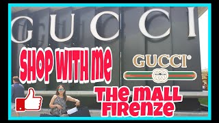 THE MALL FIRENZE LUXURY OUTLET  SHOP WITH ME  GUCCI OUTLET  BAG REVIEW  THE MALL FIRENZE [upl. by Aihcats]