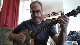 Wildwood Flower Clawhammer banjo fDGCD but lower [upl. by Veljkov]