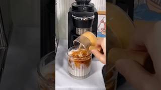 iced coffee made with love using HiBREW Coffee Machine hibrew coffee icedcoffee icedamericano [upl. by Yamauchi]