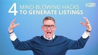 Four Mindblowing Hacks to Get More Listings  TomFerryShow [upl. by Annoyk]