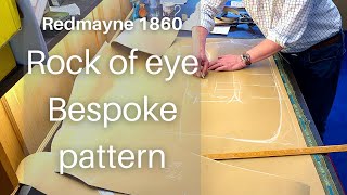 Rock of eye Bespoke pattern drafting [upl. by Onirotciv]