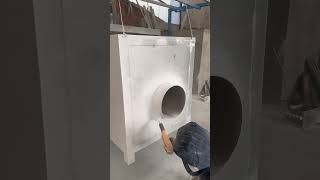 Custom paint booth powder coating powdercoating spraybooth spraypainting paintingroom painting [upl. by Swart]