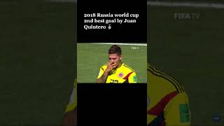 JUAN QUINTERO GOAL WORLD CUP 2018 football shorts [upl. by Akla]