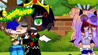 😳Oops😖 meme DSMP BEE DUO Gacha Glitch [upl. by Lentha]