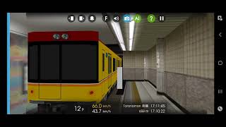 Hmmsim 2 Tokyo Metro Ginza Line From Shibuya to Asakusa [upl. by Yanffit]