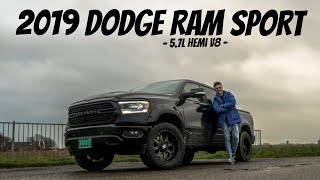 DIT IS DE DIKSTE BEDRIJFSWAGEN VAN NEDERLAND  2019 Dodge Ram Sport [upl. by Enialedam3]