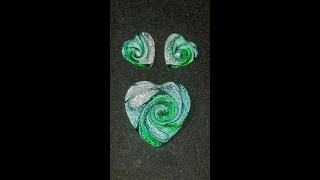 How to make resin cabochons using alcohol inks [upl. by Haydon249]