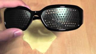 PinHole Glasses Do They Work Review  Overview [upl. by Ahsieyn]