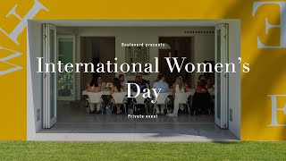 Private Event La Prairies International Womens Day luncheon  Boulevard luxury [upl. by Animrac]