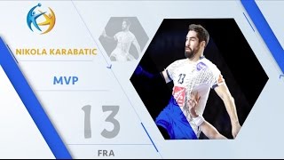 Nikola KARABATIC FRA  MVP  France 2017 AllStar Team [upl. by Ecyned294]